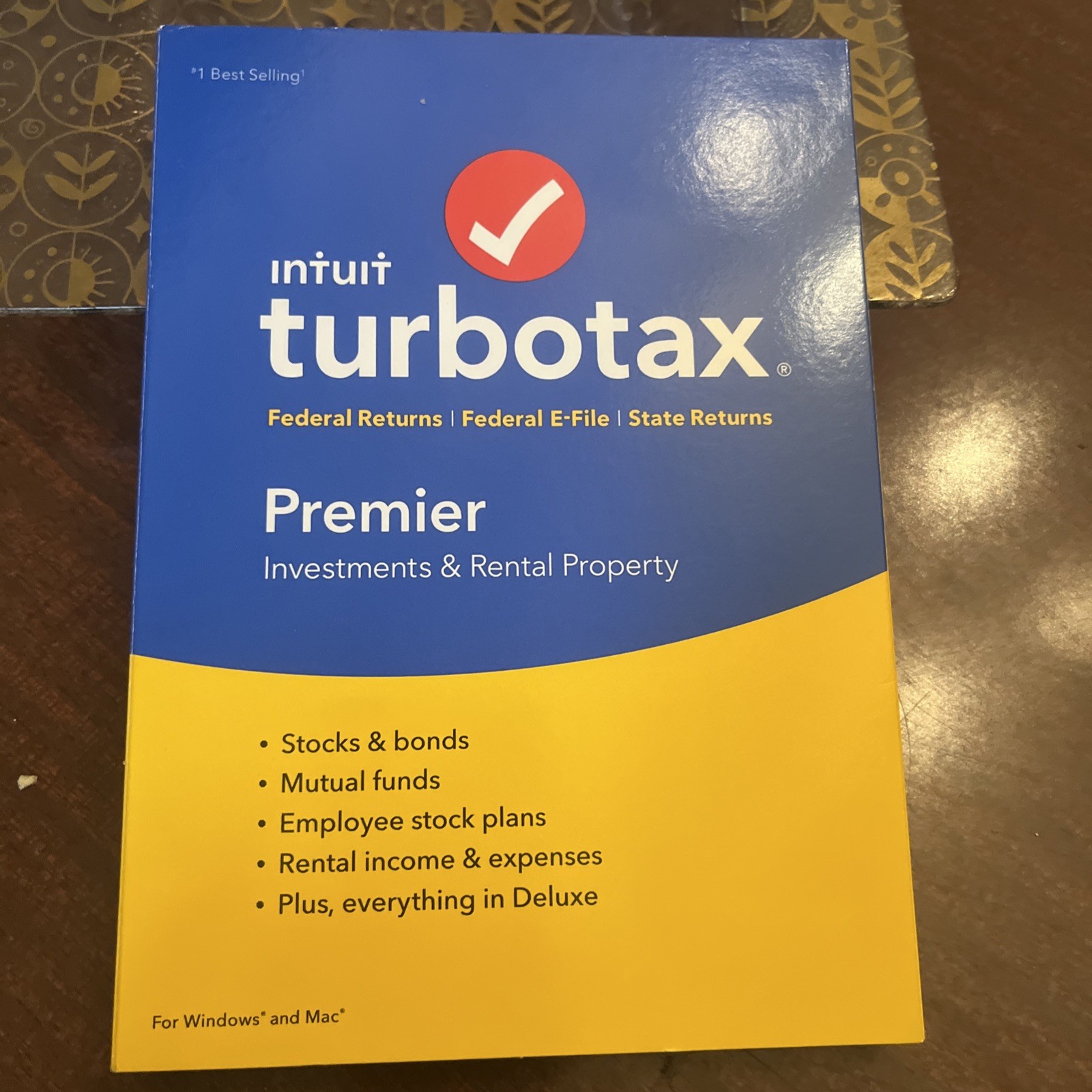 Turbo Tax Premier 2018 Investments Rental Prop Used Once More Info in Notes