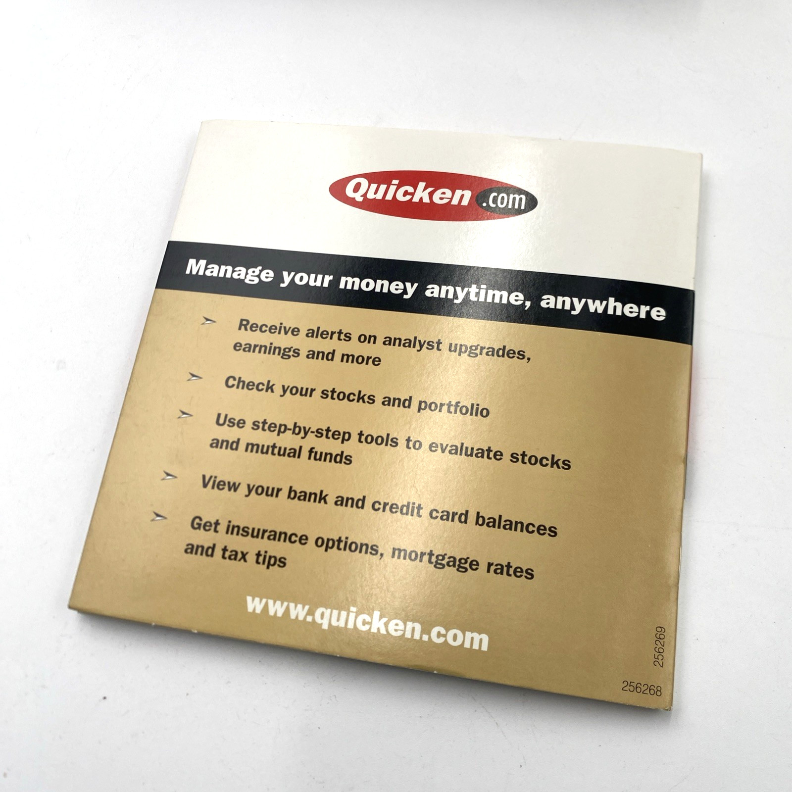 Quicken 2001 Home & Business Finance Deluxe Plus Bookkeeping Software CD-ROM