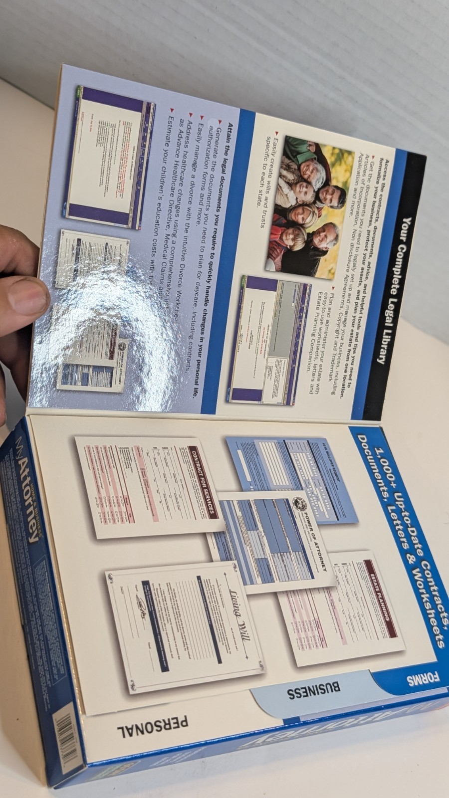 MyAttorney Home & Business Software 1000+ Contracts & Legal Forms PC CD-ROM