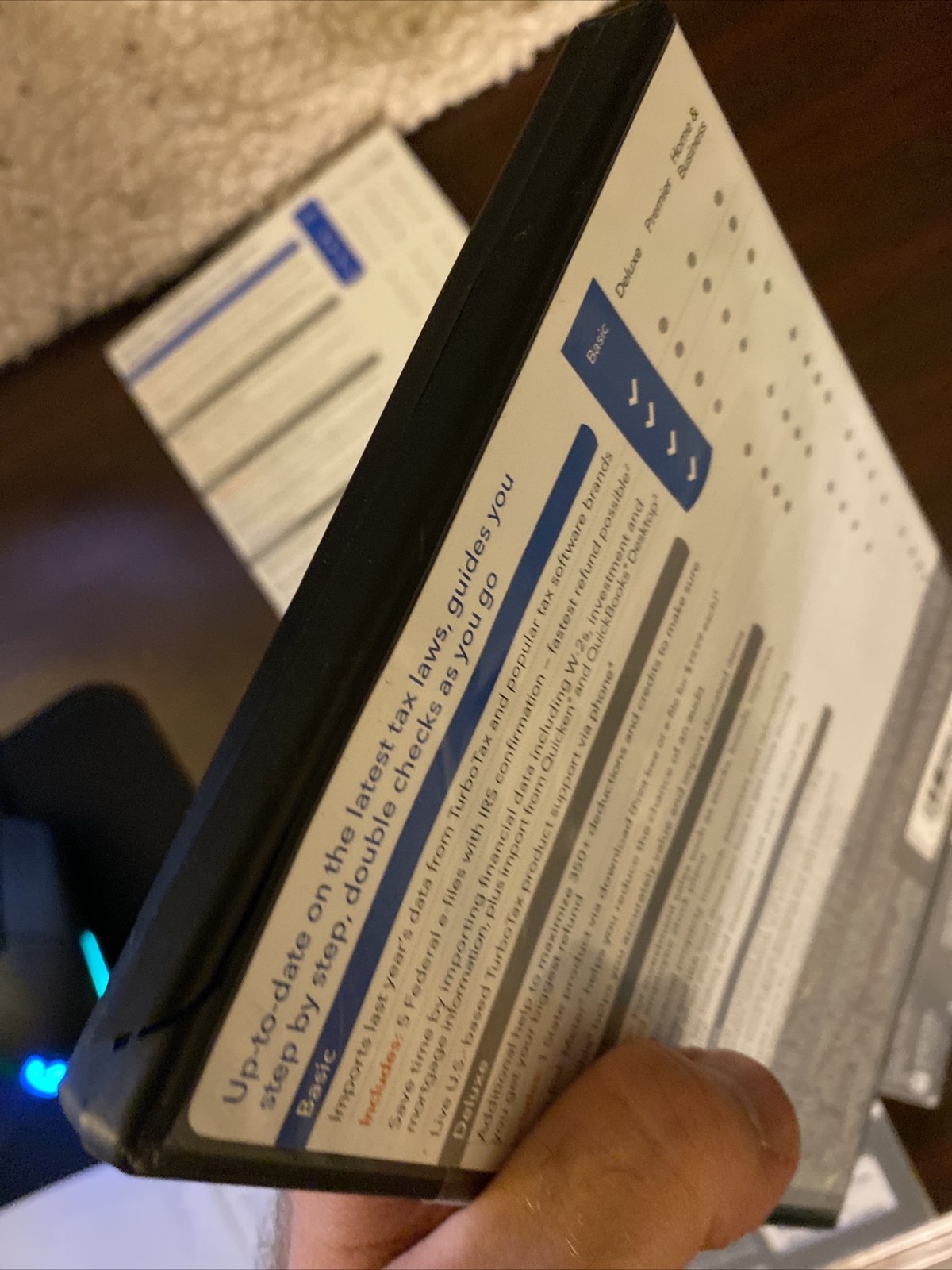 TurboTax Basic Federal + E-File 2018 Tax Software, Traditional Disc New Lot Of 3