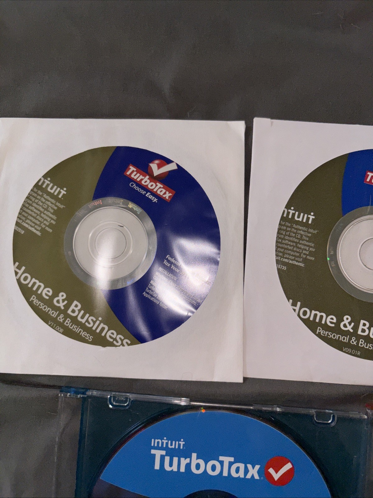 2009 2011 2012 2014 TurboTax Home & Business 2013 Deluxe CD Windows/Mac EUC