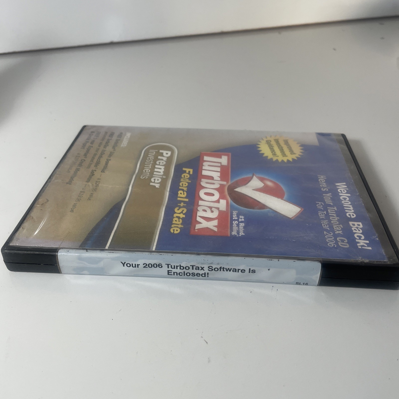 Turbotax 2006 Premier with Fed & State. New in box Sealed!!! (read)