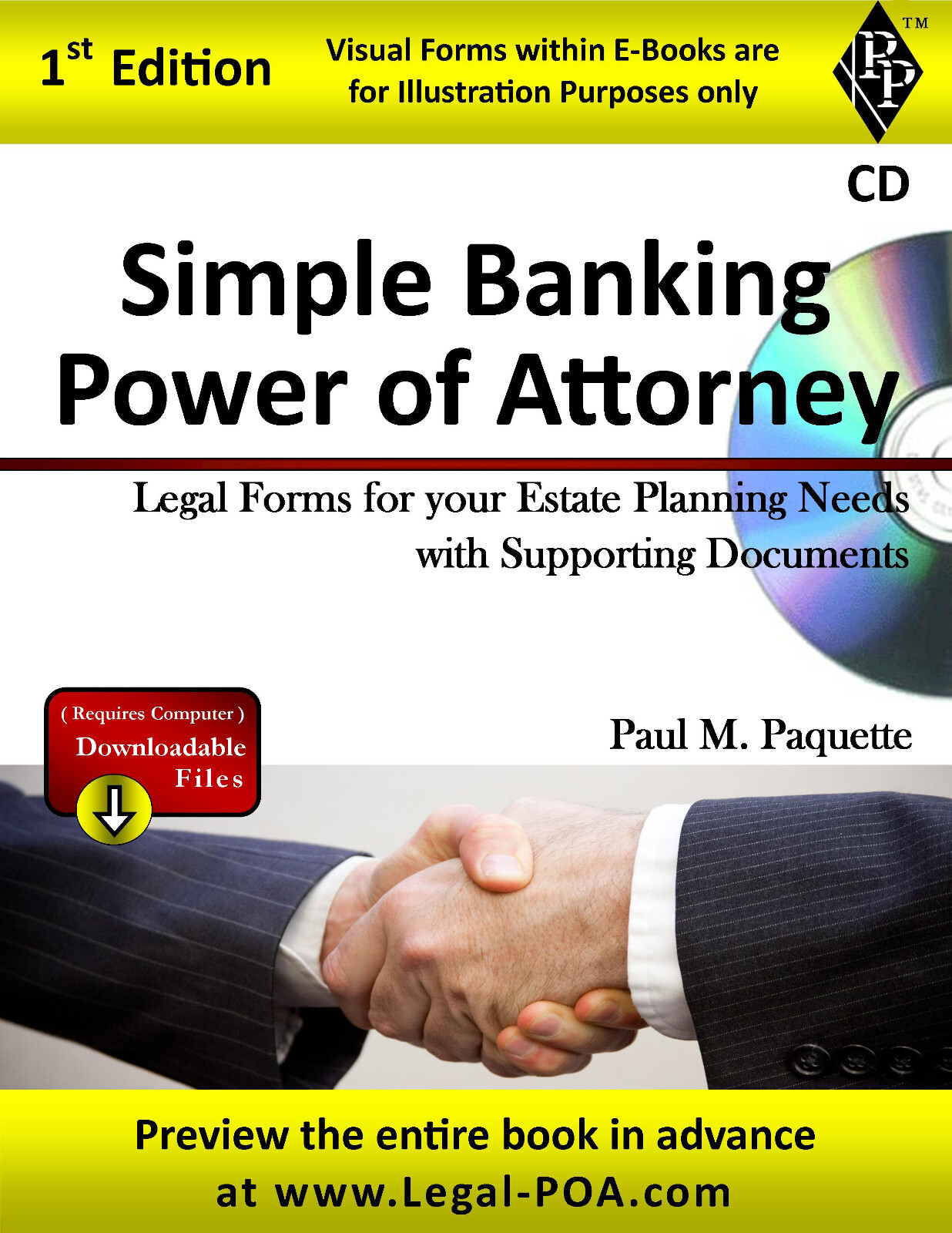 Simple Banking Power of Attorney – Full Version – CD-ROM Only
