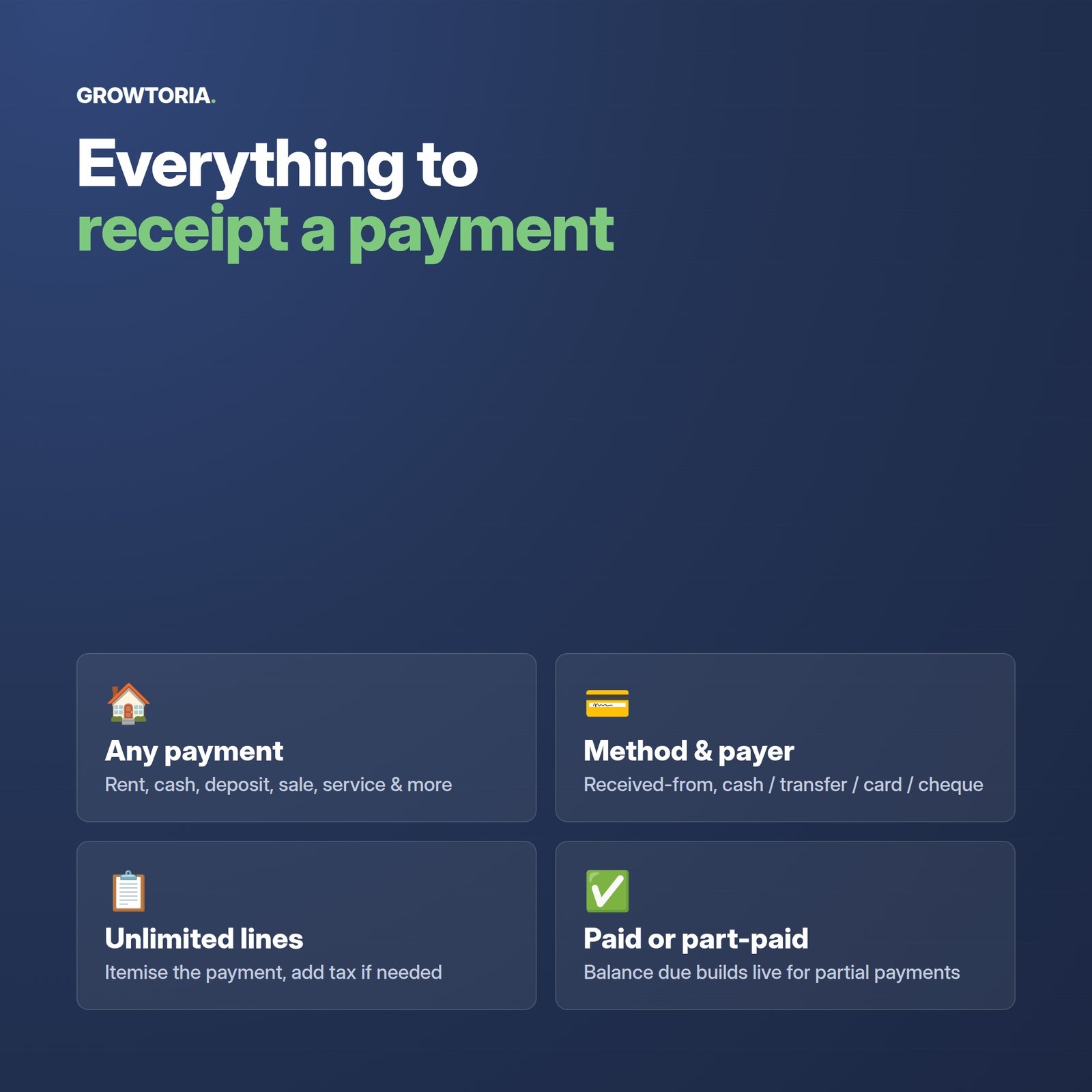 Receipt Generator Software Rent Cash Payment Receipt Maker App Landlord Business