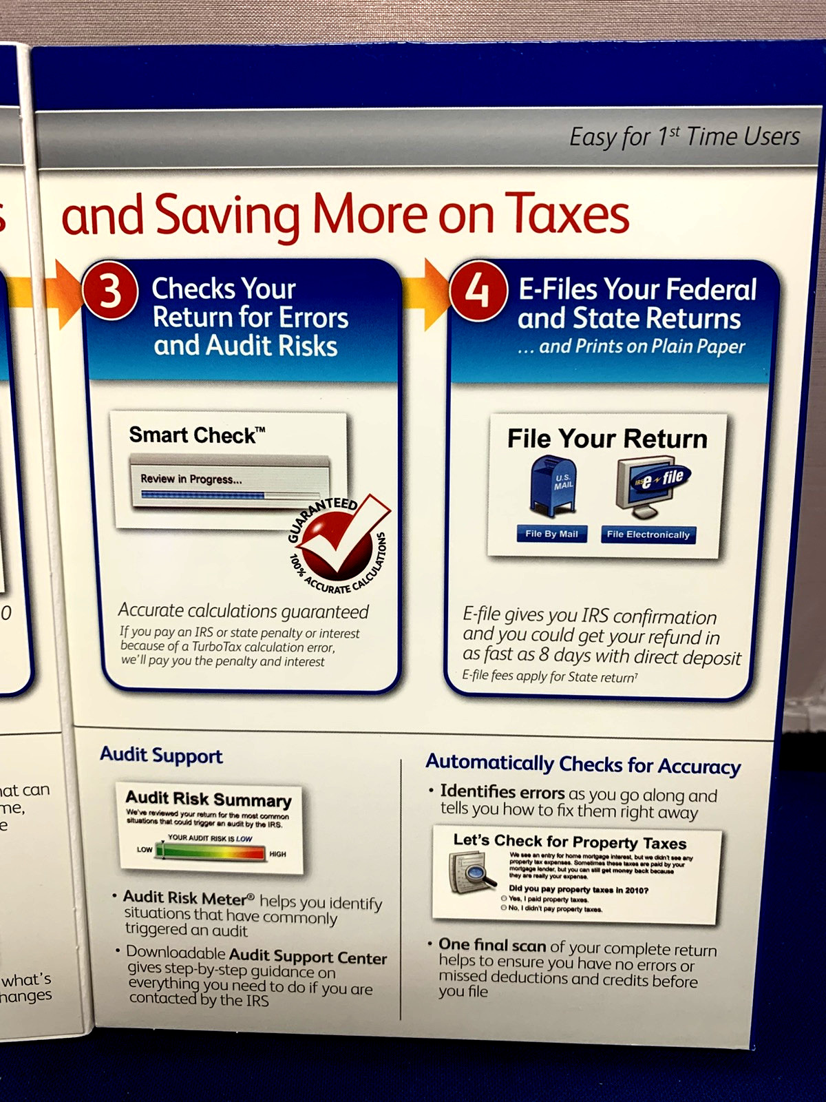 Turbo Tax Deluxe 2010 Federal & State Return Software for Windows & Mac