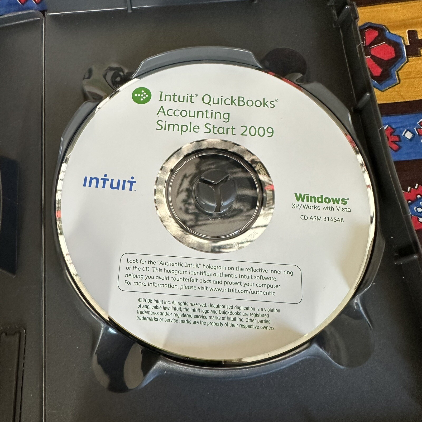 Intuit QuickBooks Accounting Software Simple Start 2009 with Serial License
