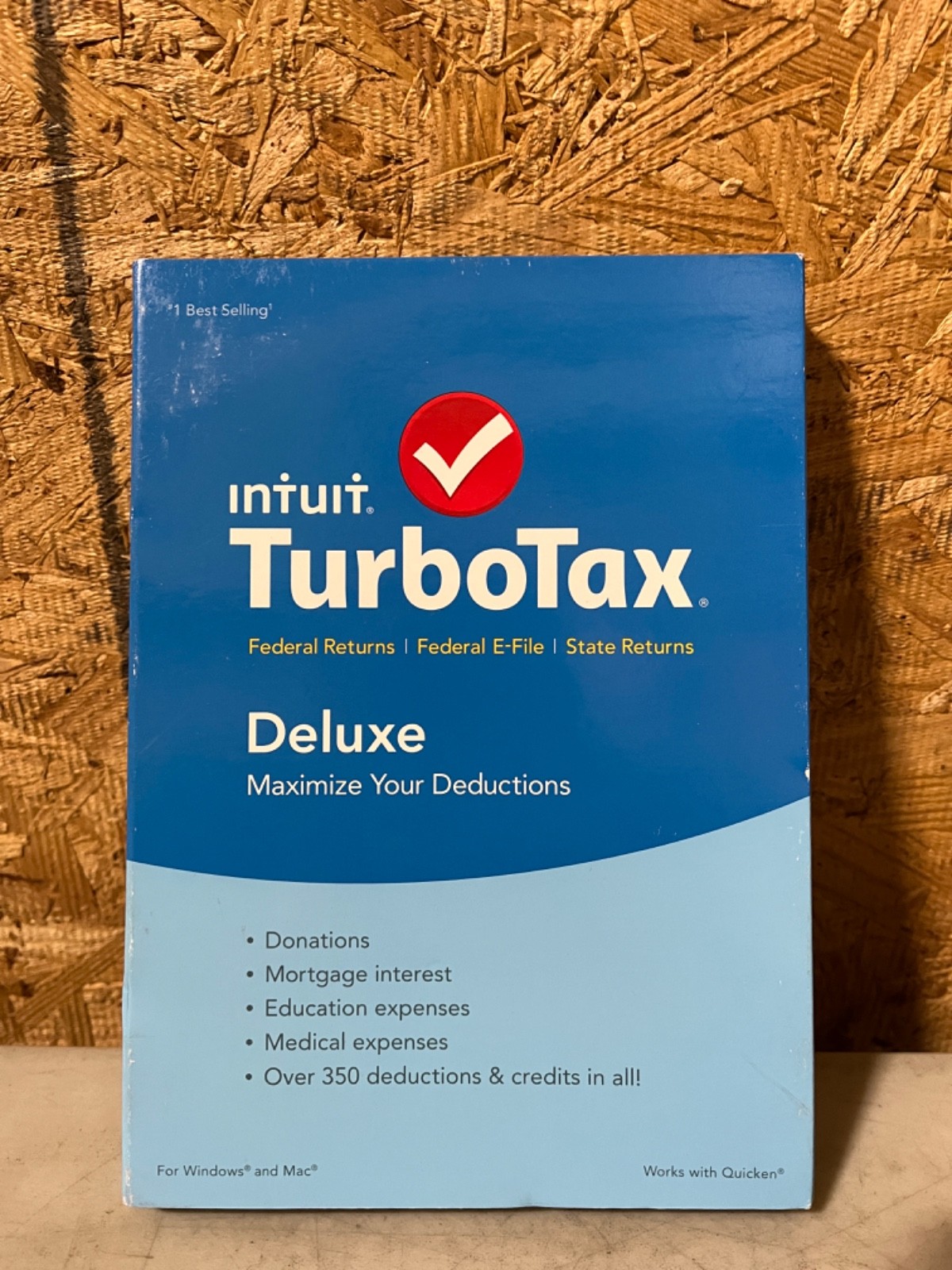 Turbotax 2015 Deluxe. Federal and State