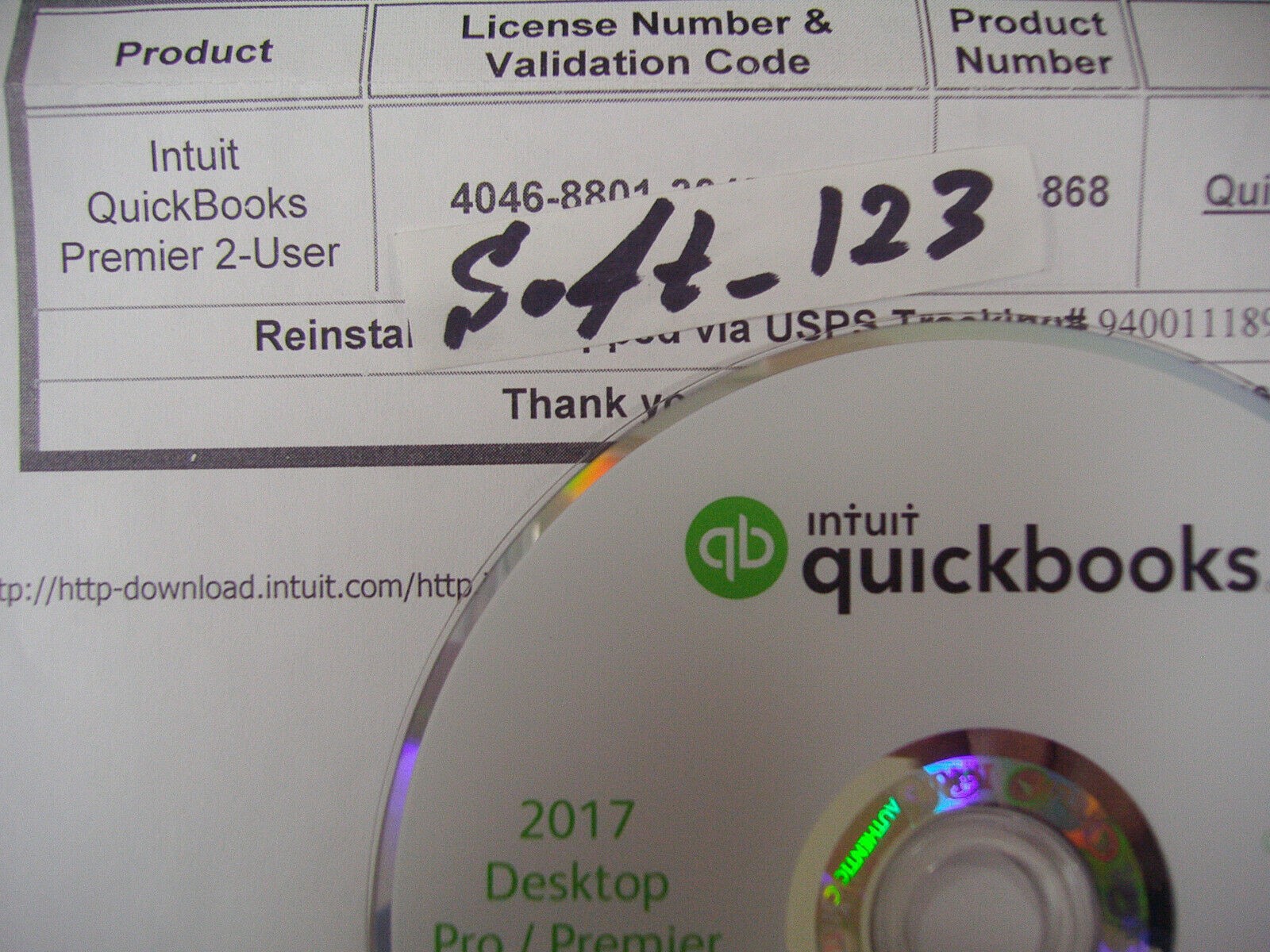 INTUIT QUICKBOOKS DESKTOP PREMIER 2017 2-USER FOR WINDOWS PC RETAIL USA VERSION