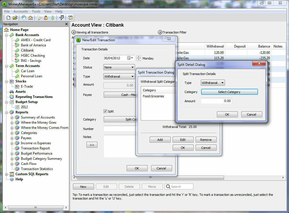 NEW Money Manager Accounting Bookkeeping, Tax, VAT, Business & Personal Mac