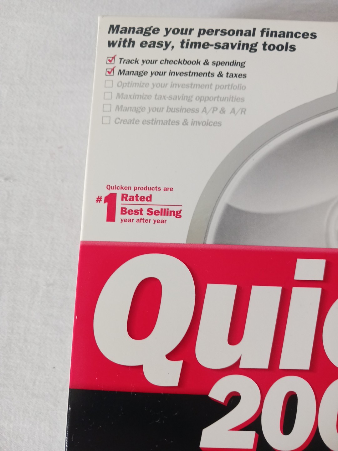BRAND NEW FACTORY SEALED – Intuit Quicken 2003 Deluxe For Windows