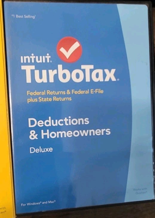 Lot of (5) ~ TurboTax Deluxe 2009 2010, 2013 + 2 Others (2014)