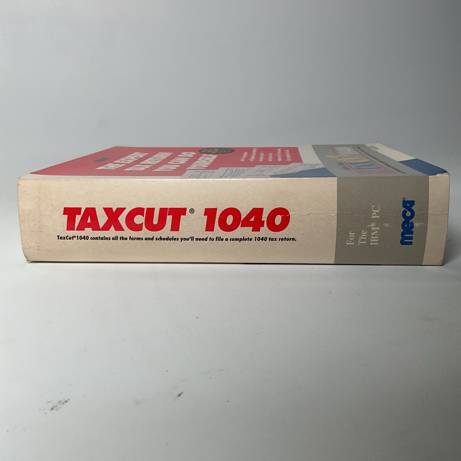 Meca Andrew Tobias’ Tax Cut 1040 For IBM PC 1991 Tax Year Vintage