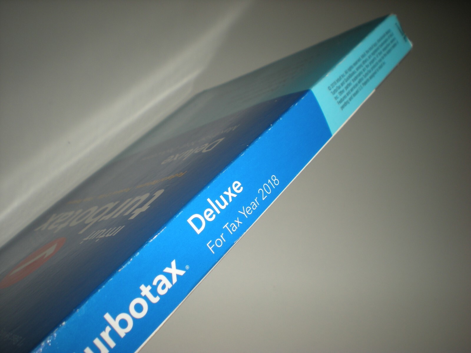 Turbotax 2018 Deluxe. Federal and State. New in sealed box.