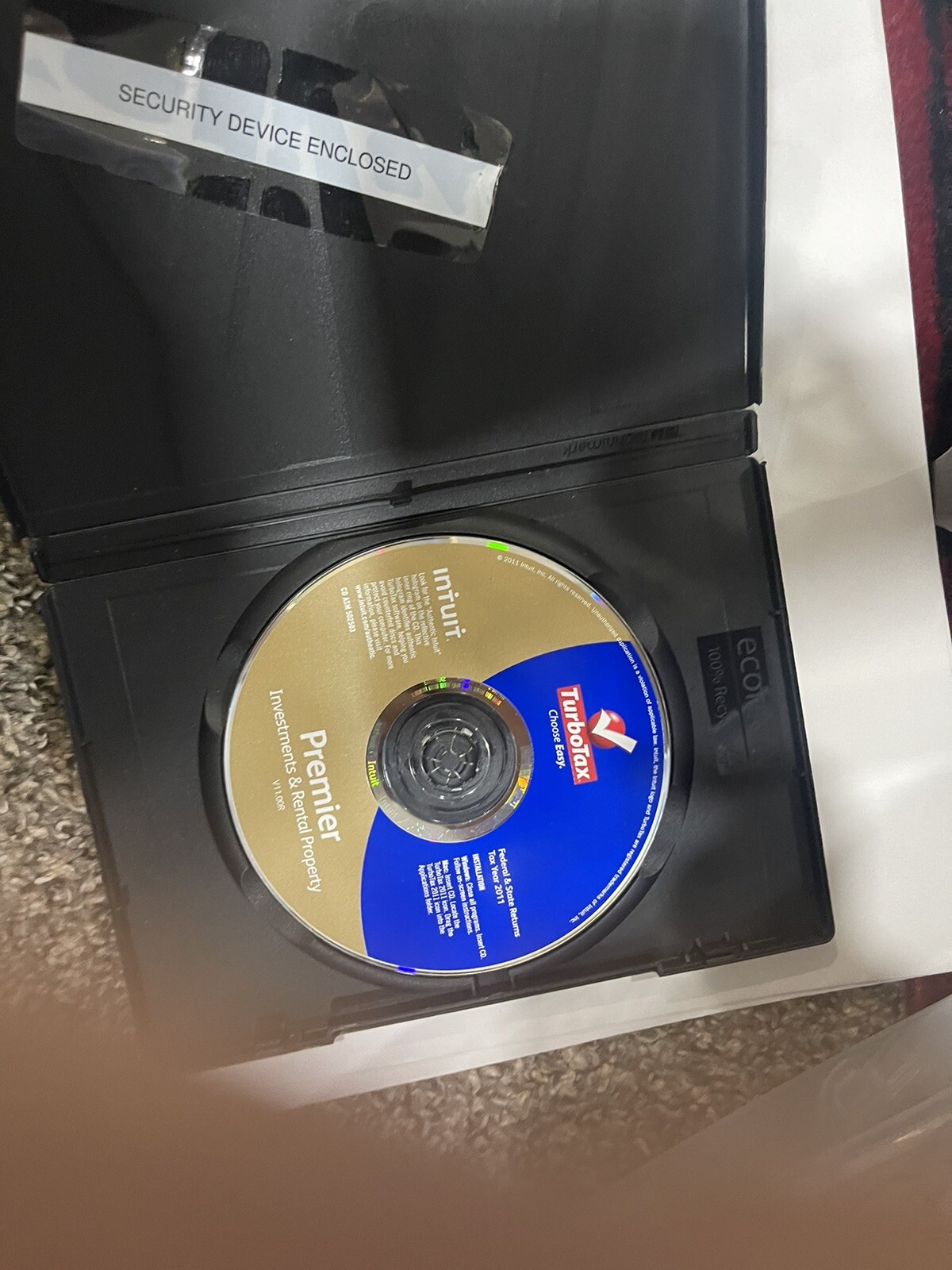 TurboTax Premier 2012 Fed Only. (State return not included)