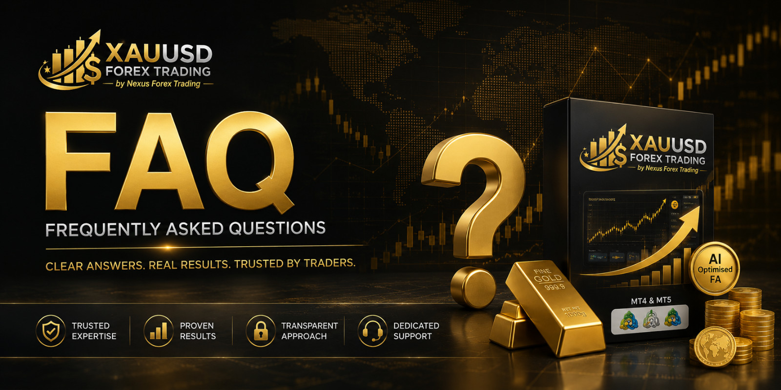 Trading XAUUSD Gold EA for MT4 | Nexus Forex | Risk Managed System