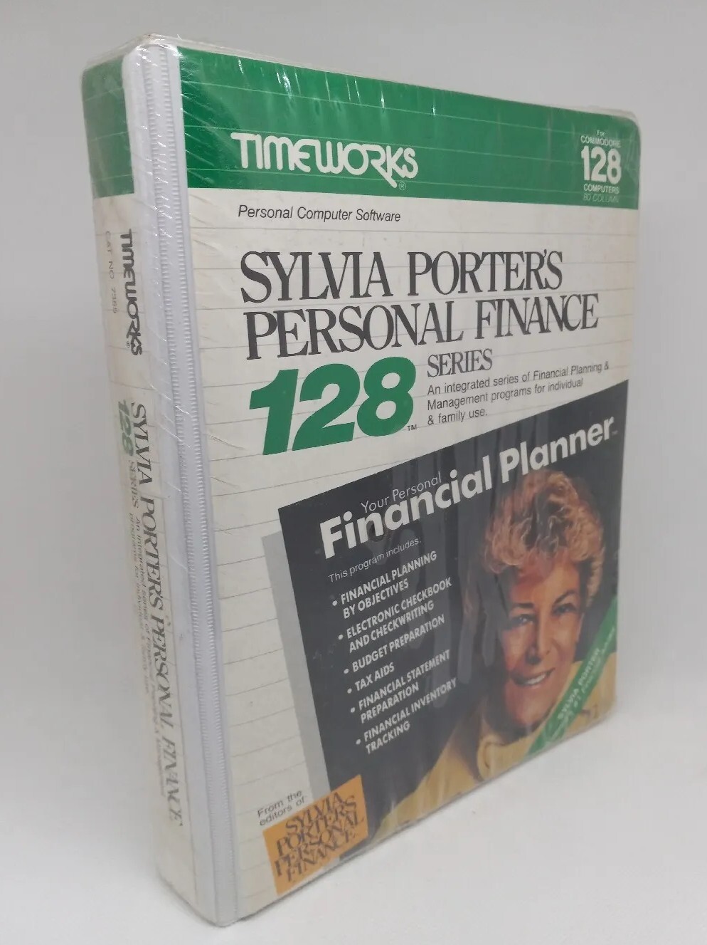 Commodore 128 Sylvia Porter’s Personal Finance Series Timeworks 1984 Brand New