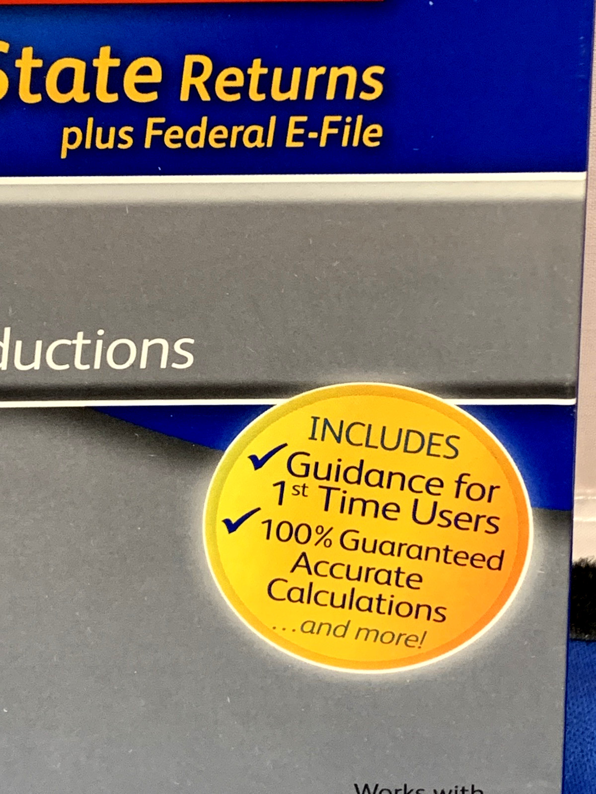 Turbo Tax Deluxe 2010 Federal & State Return Software for Windows & Mac