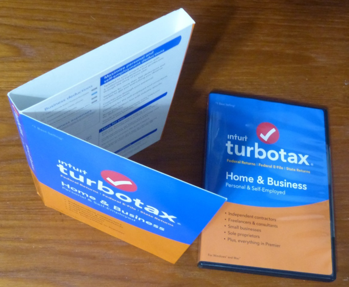 TurboTax Home & Business 2018 Win/Mac CD | Schedule C & State Returns