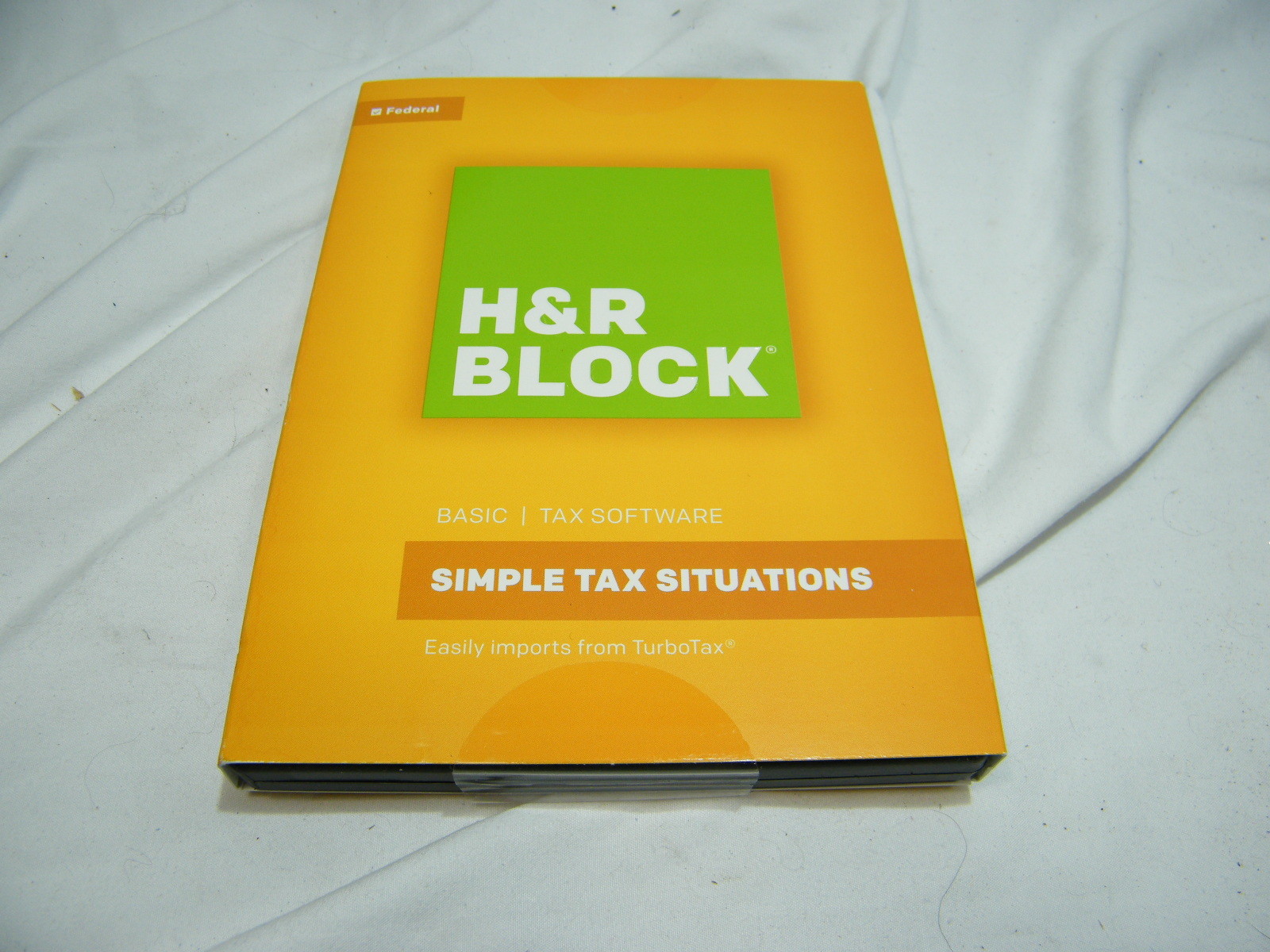 H&R Block Basic Federal Tax Software : Simple Tax Situations : 2016 : PC/Mac NIB