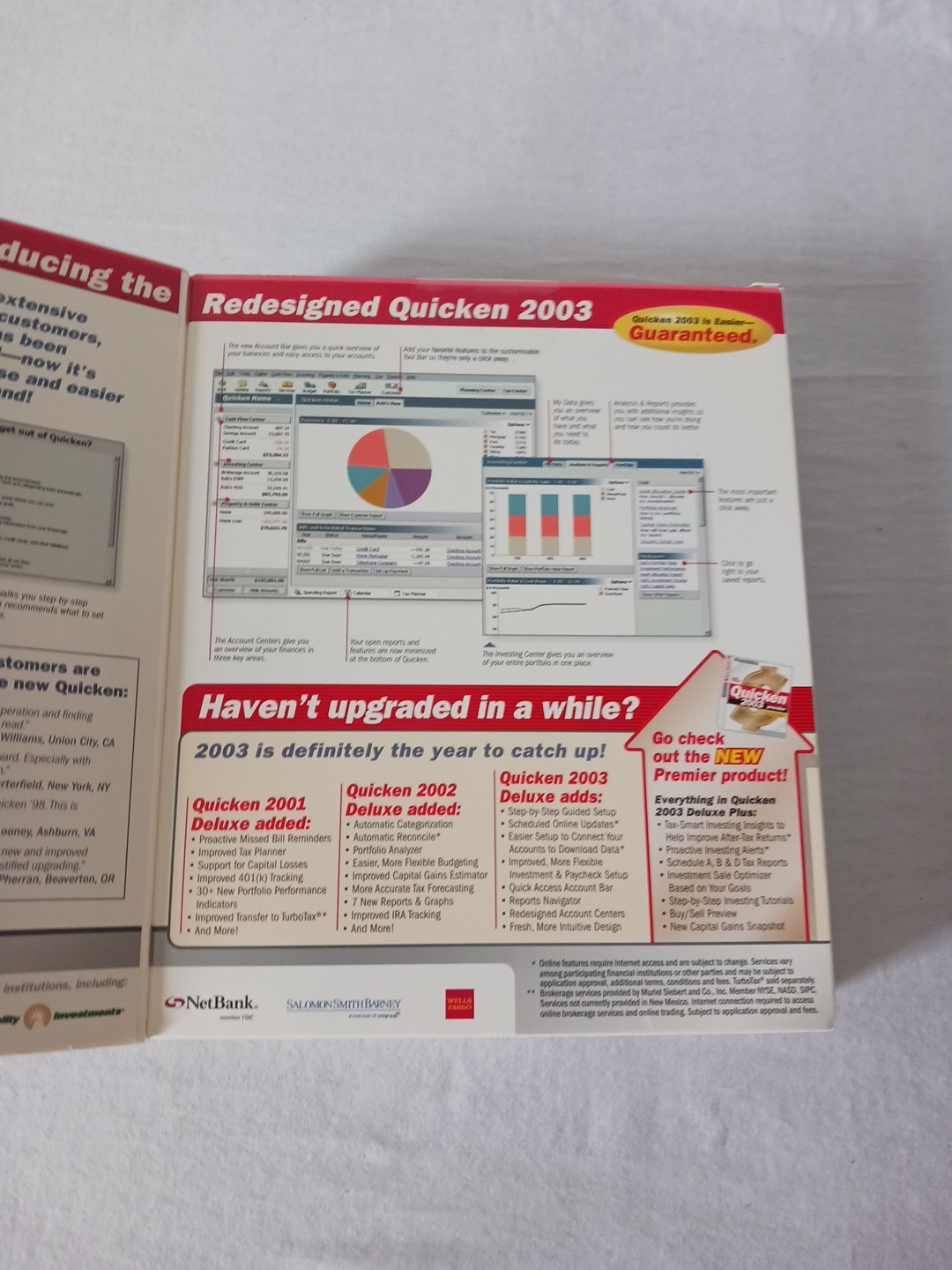 BRAND NEW FACTORY SEALED – Intuit Quicken 2003 Deluxe For Windows
