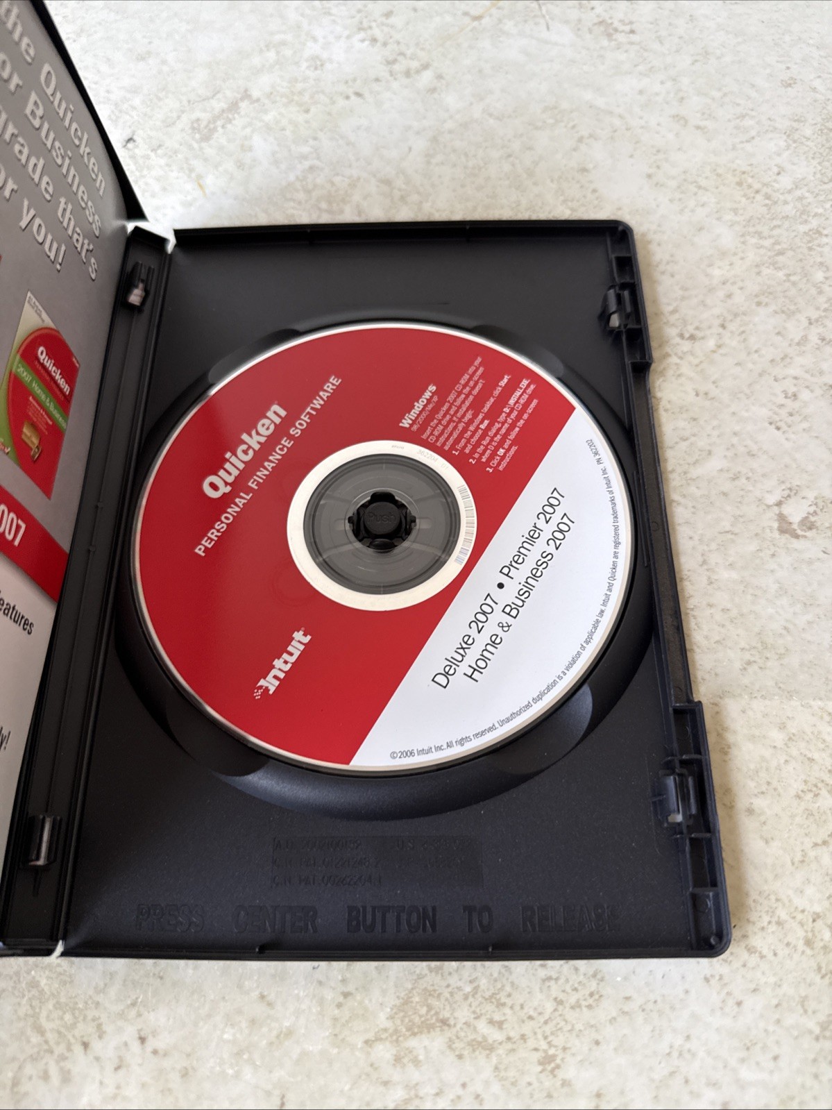 Intuit Quicken 2007 Upgrade CD Deluxes