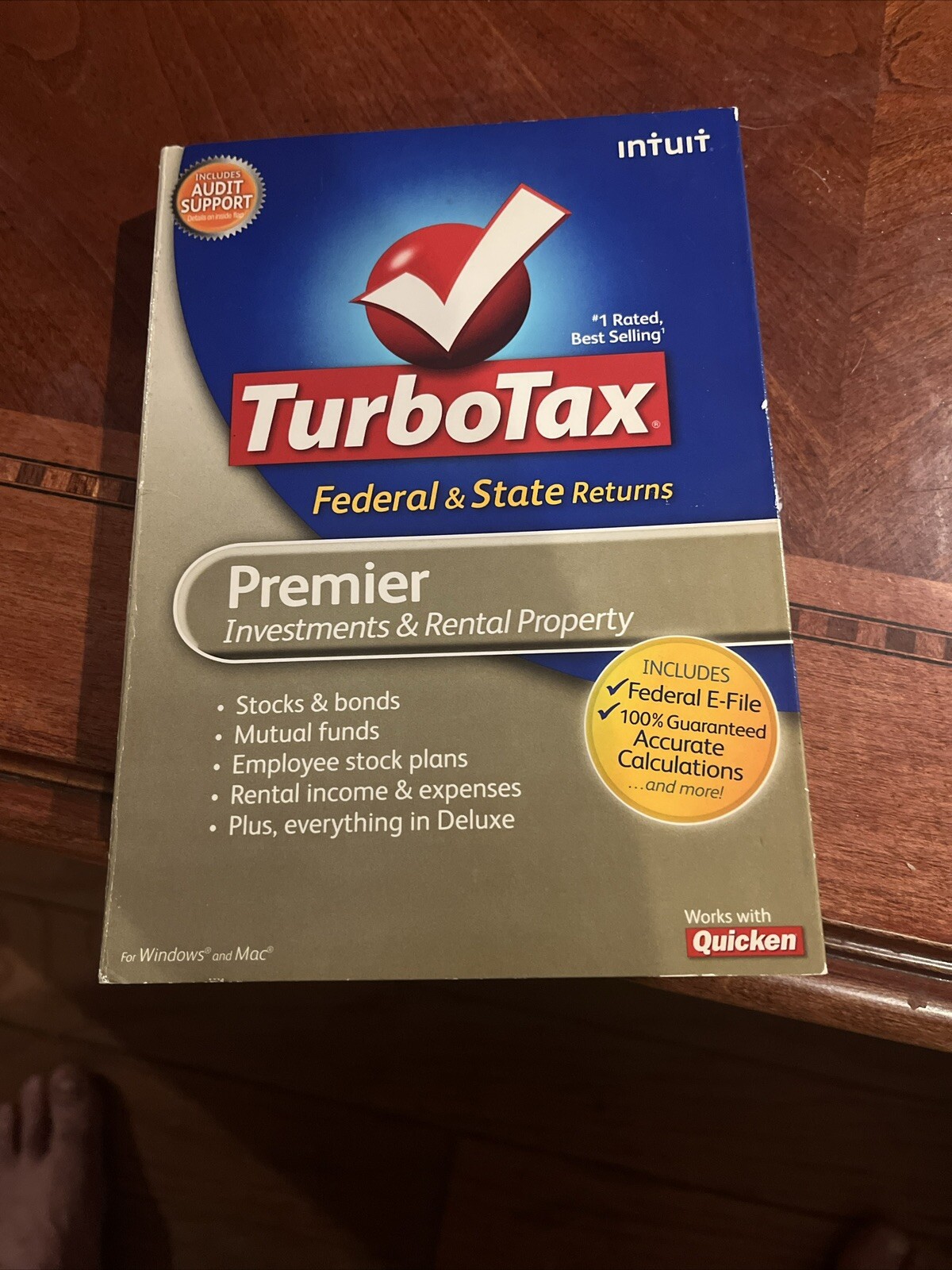 Intuit TurboTax Premier 2009: Federal & State, Investments & Rental Property