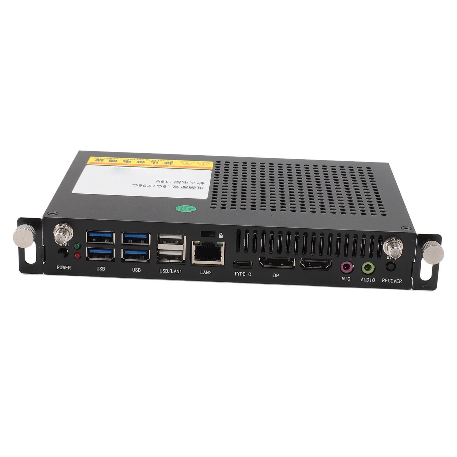 Small PC 8GB DDR4 256GB SSD 12th 13th Gen Mobile Processor Built In Industr IOFI