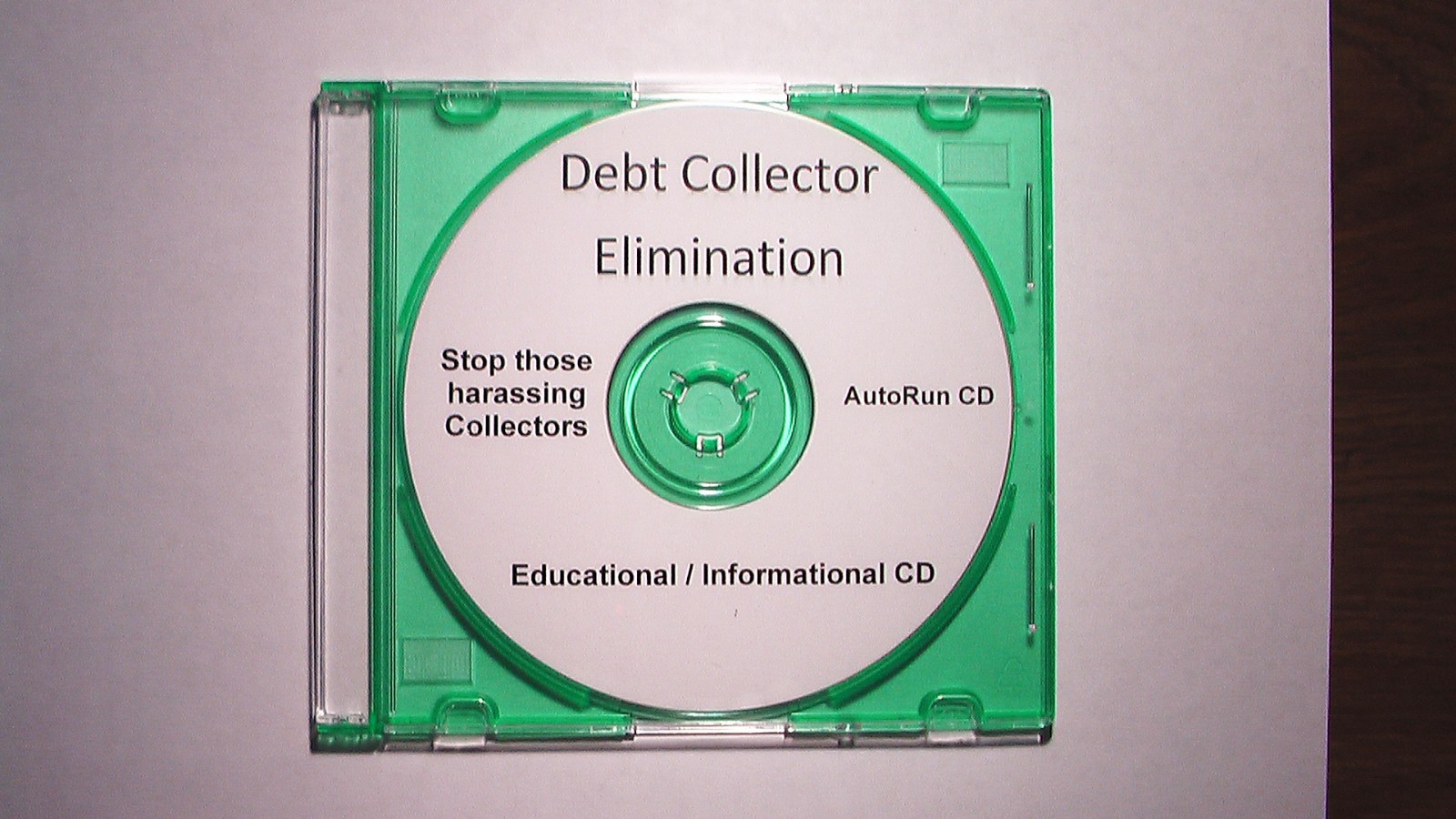 Debt Collector Elimination Software Program CD