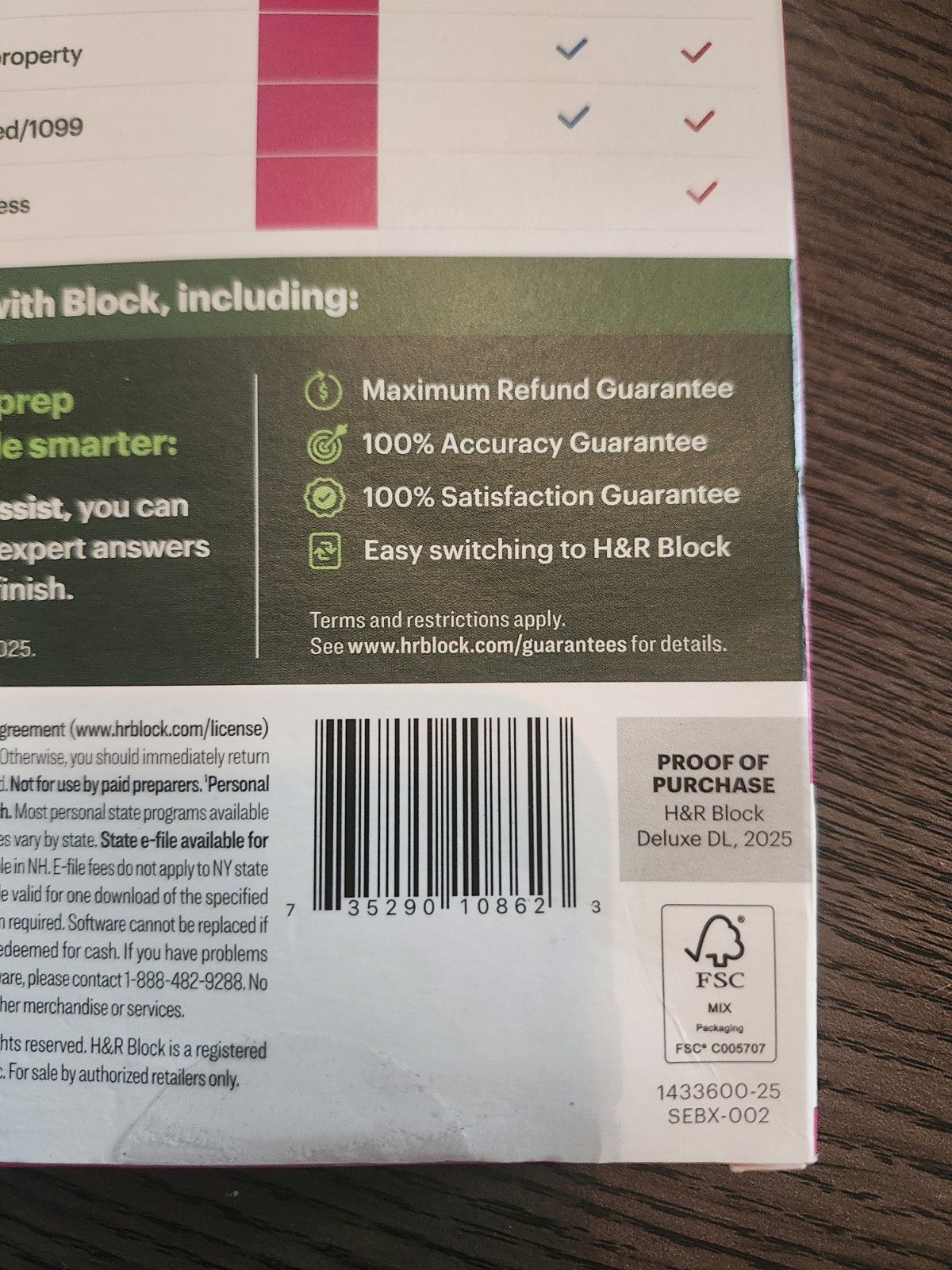H&R Block 2025 Deluxe Tax Software Maximize Deductions