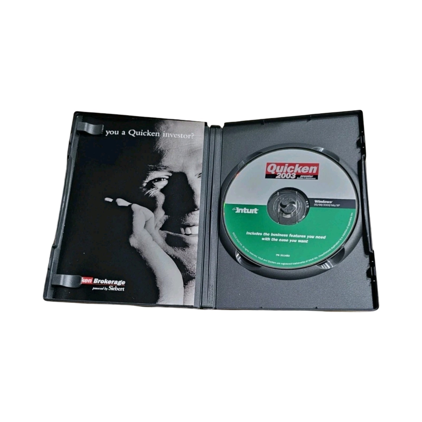 2003 Quicken Premier Home & Business Personal Finance Software PC CD-ROM Intuit