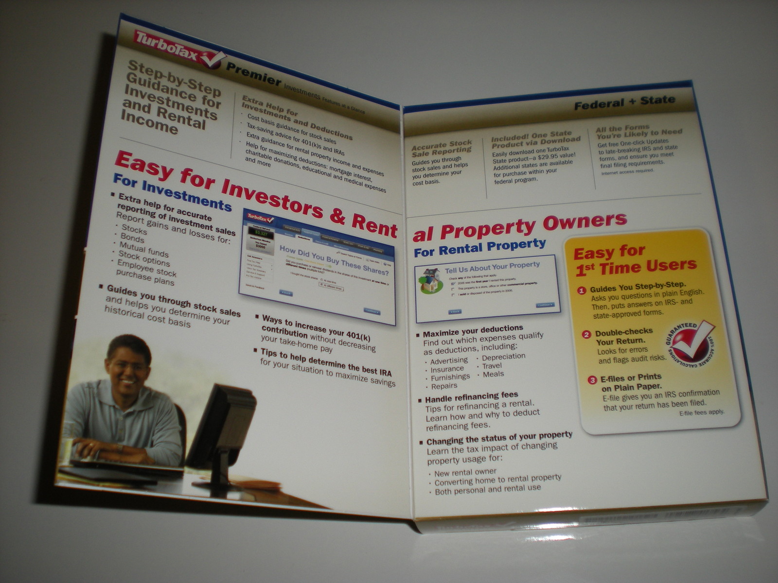 Turbotax 2006 Premier with state. New in box.
