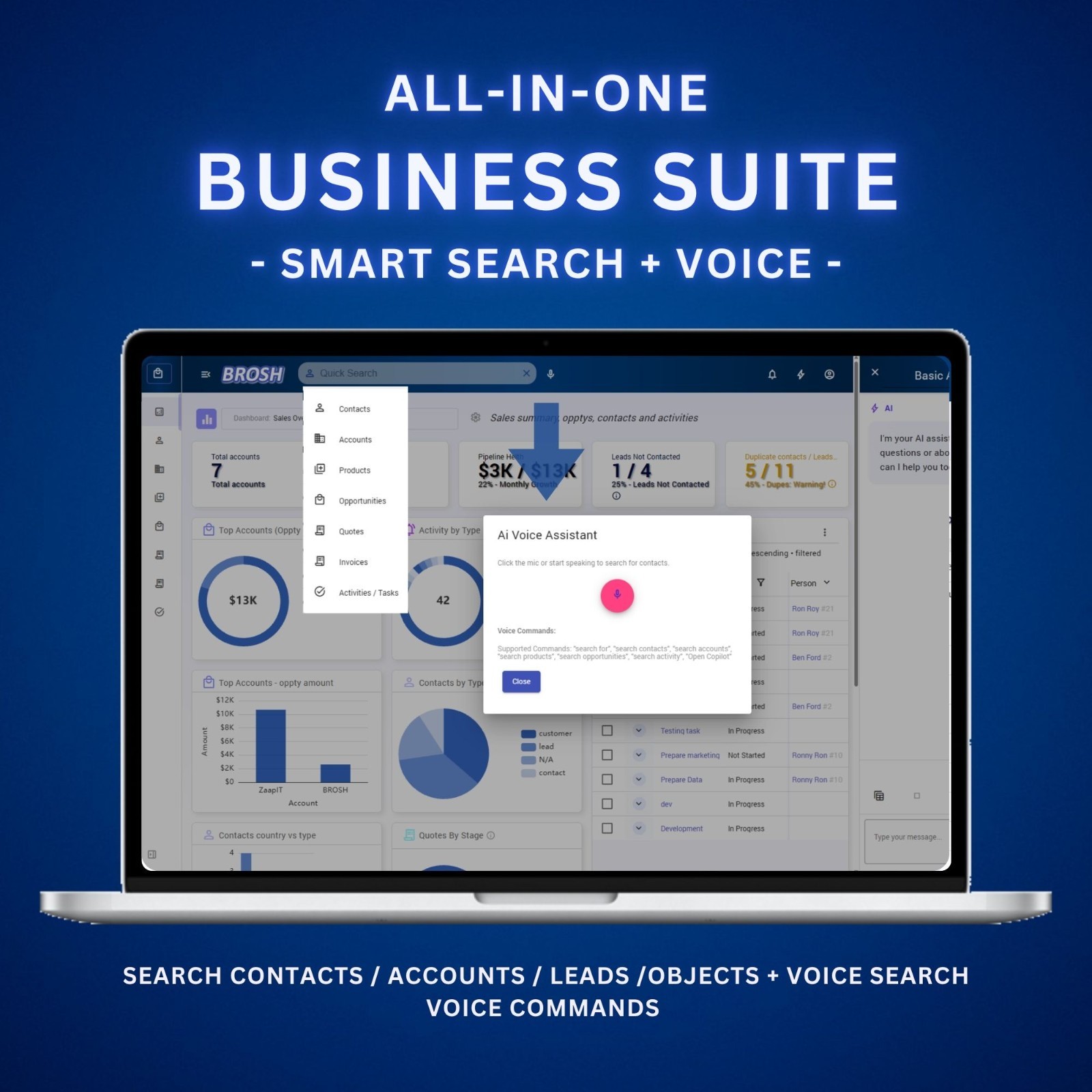 Small Business CRM, Contract Management, E-Signature, whatsapp+sms+Mass email