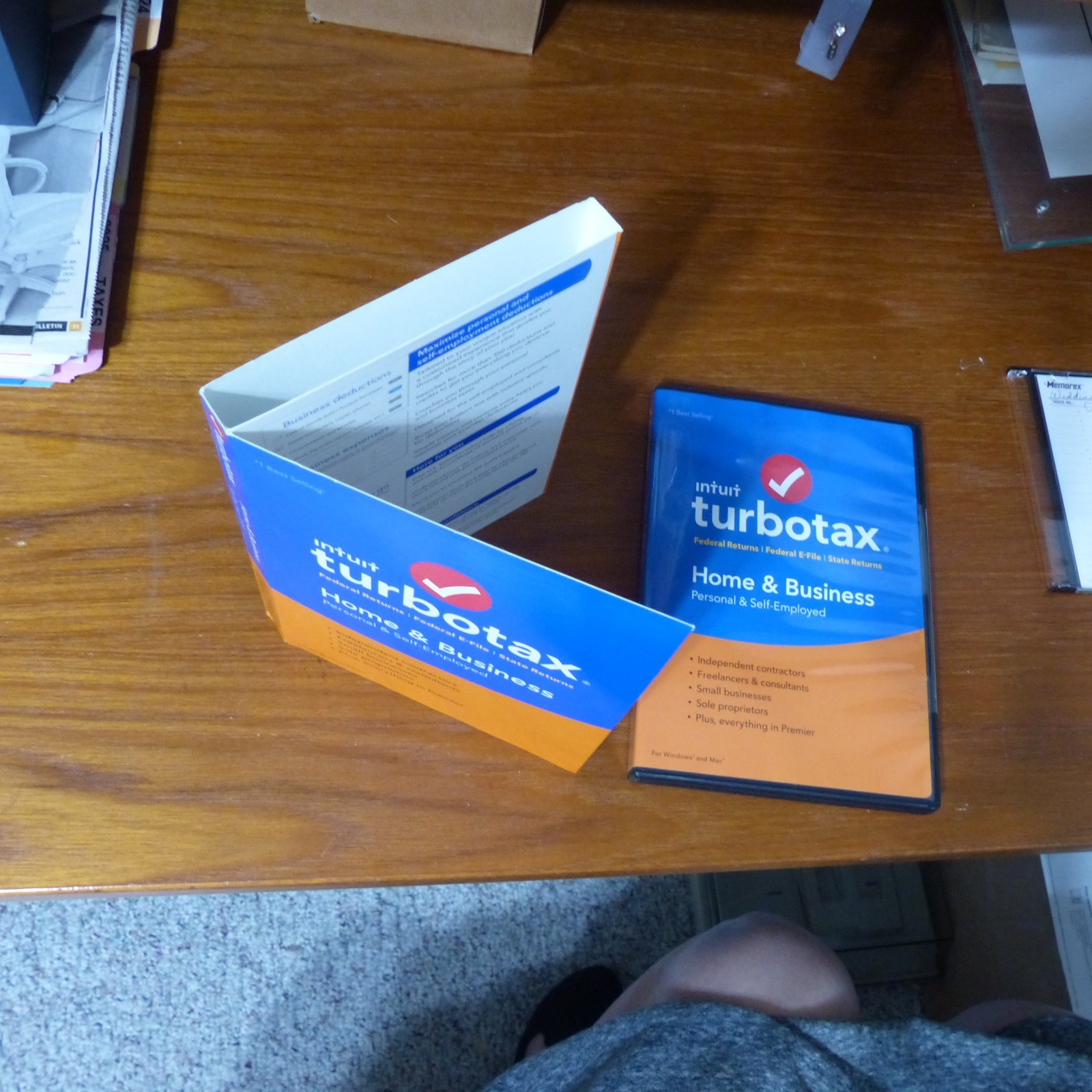 TurboTax Home & Business 2018 Win/Mac CD | Schedule C & State Returns
