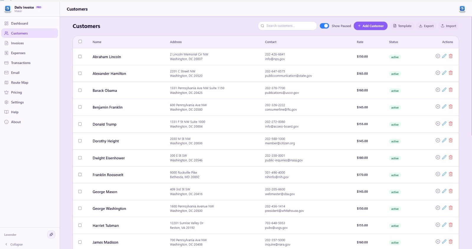 Invoice Maker Software Windows – Estimates, Service Log, AI Receipts