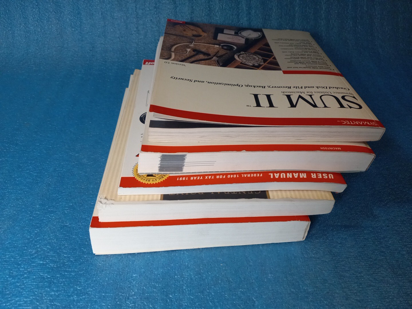 Symantec Macintosh Business Bundle MacInTax Quicken GreatWorks System 7 Apple