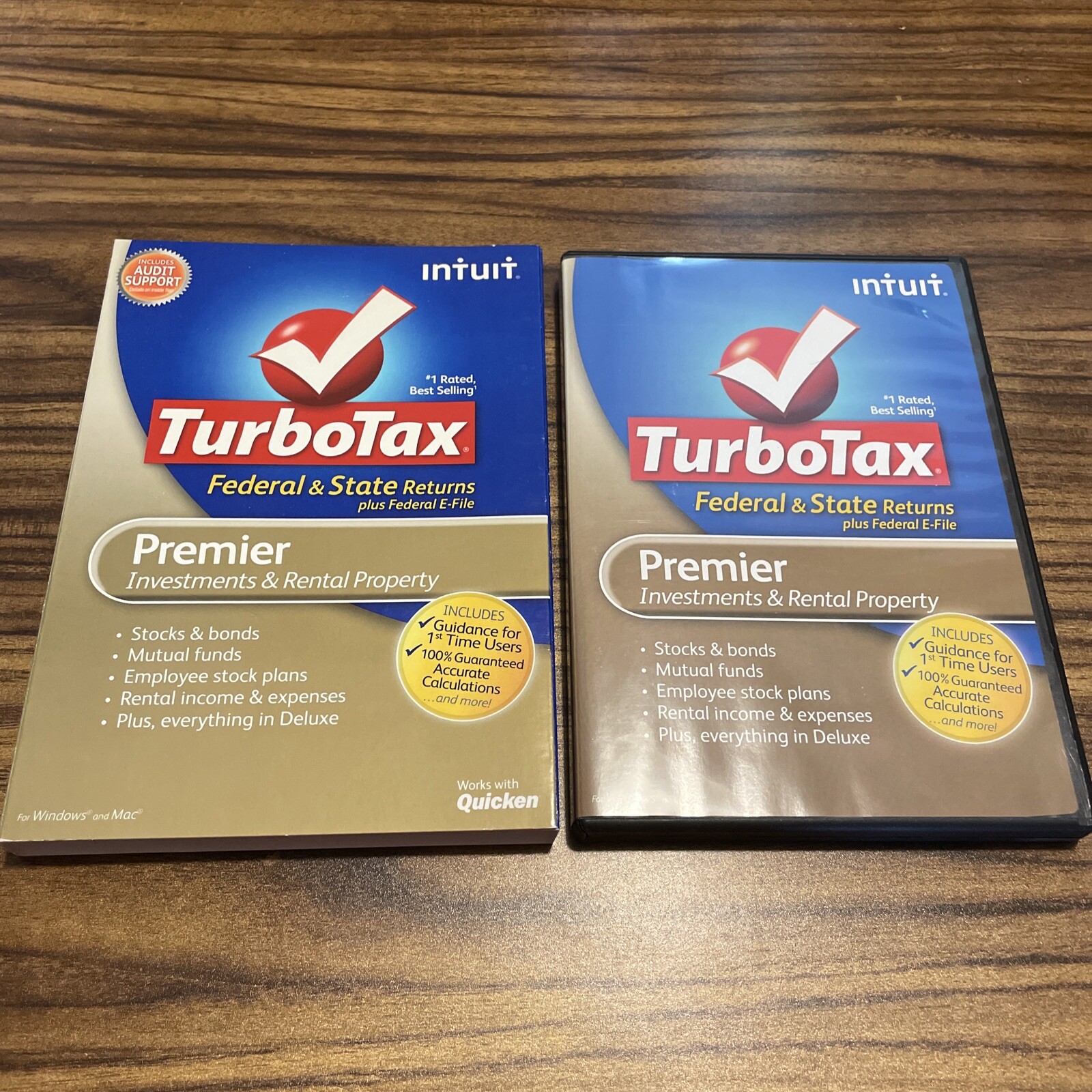 2012 TurboTax Premier Federal & State – Investment -Rental- Turbo Tax
