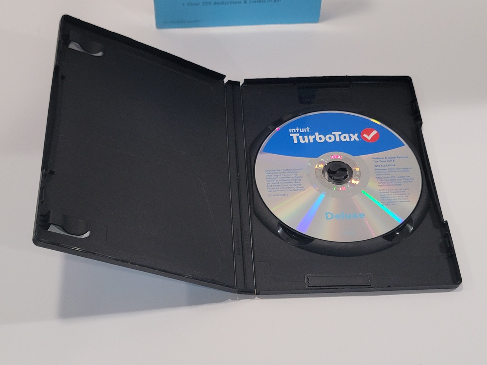 Intuit TurboTax Deluxe 2016 Software