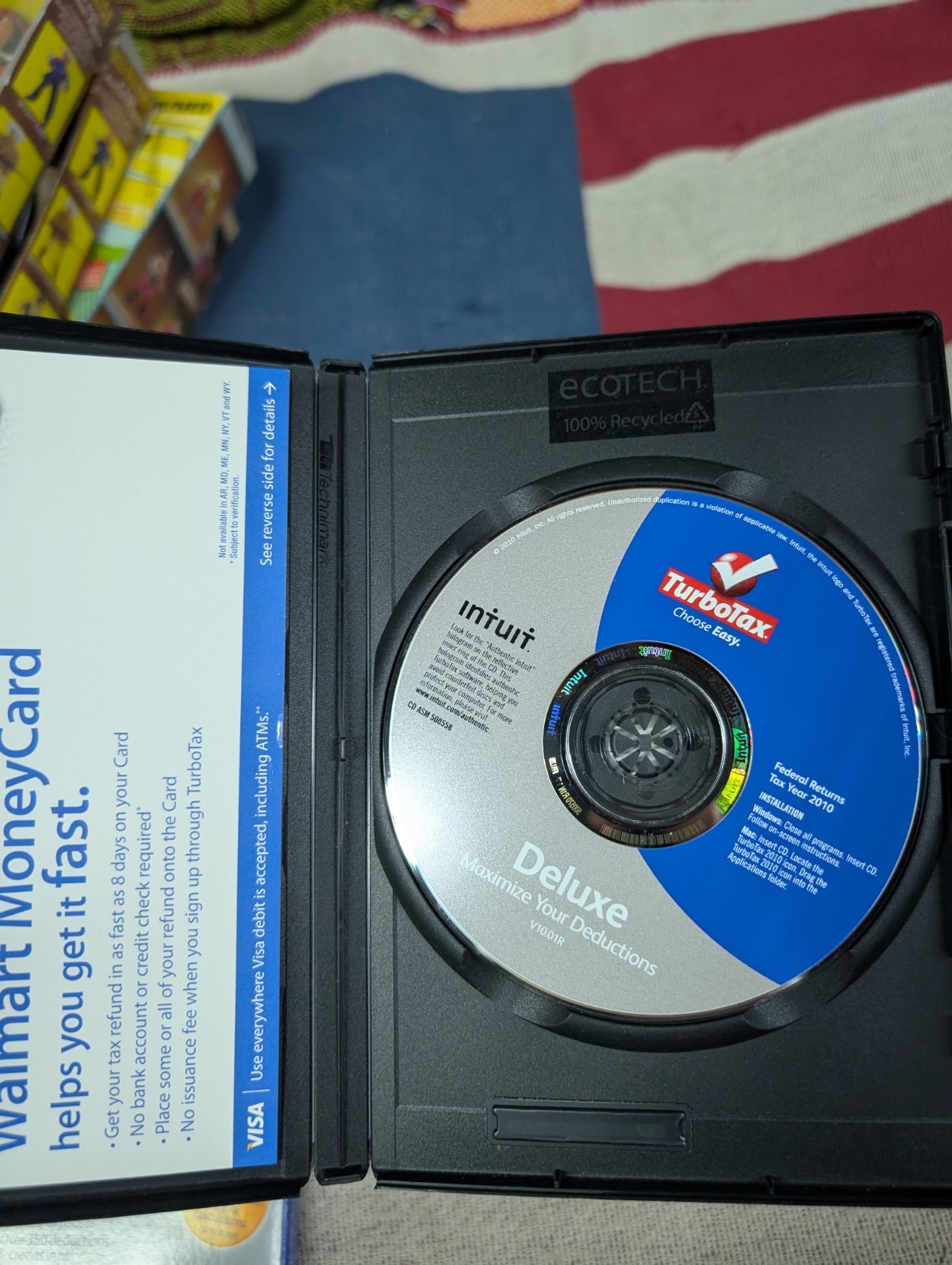 Turbo Tax Deluxe 2010 Federal Returns plus Federal E-File – PC/Mac