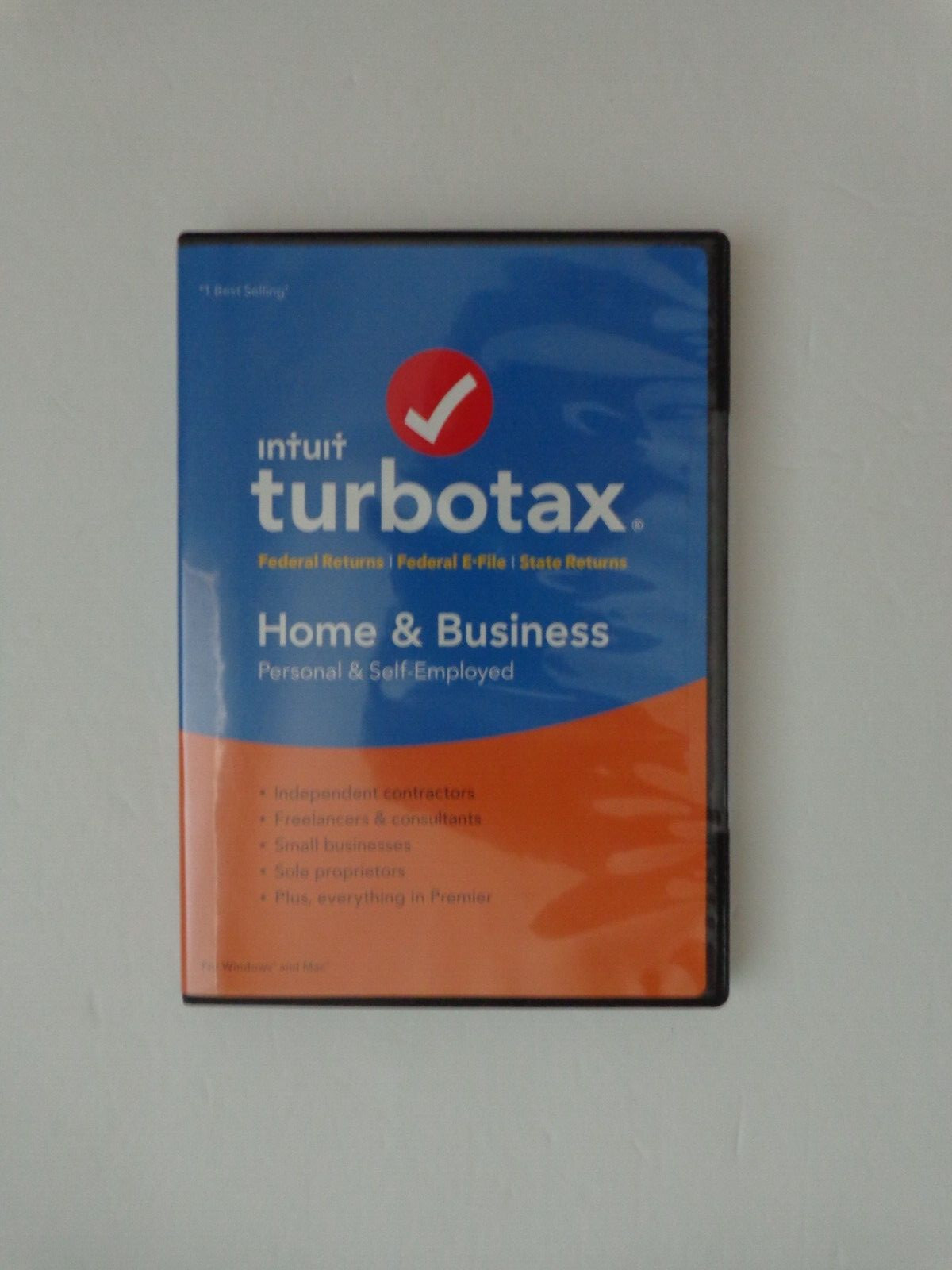 2018 Turbotax Home & Business Federal & State CD PERSONAL & SMALL BUSINESS