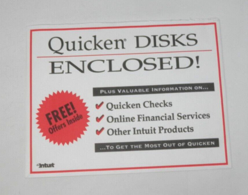 Quicken for Macintosh Version 5 New for 95 • 3.5″ Floppy Big Box Software Intuit