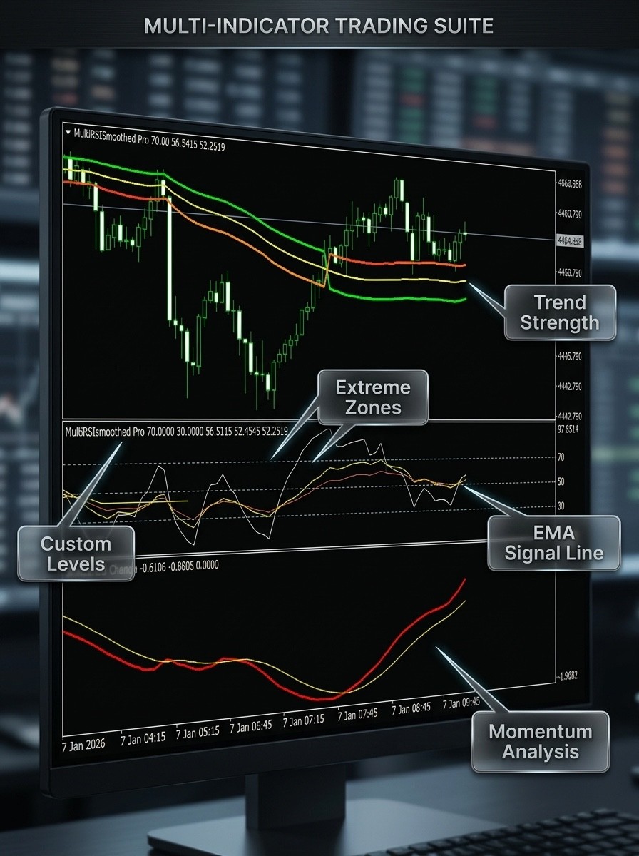 NEW!!! 📊Chande Trend Score Smoothed Indicator – MT4 | Digital Download