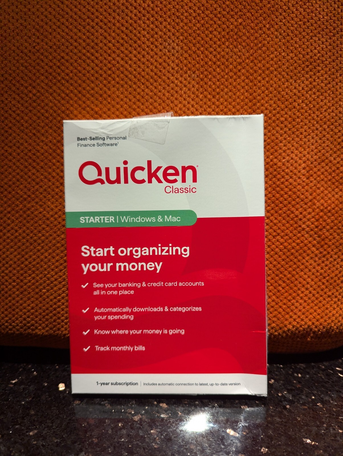 Quicken Classic Starter 1-Year Subscription – Mac OS, Windows, Android, Apple