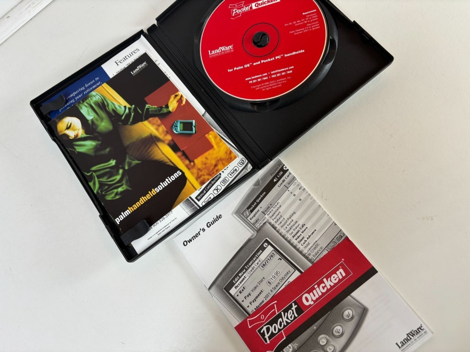 Pocket Quicken For Palm OS & Pocket PC Handhelds Mobile Finance Software