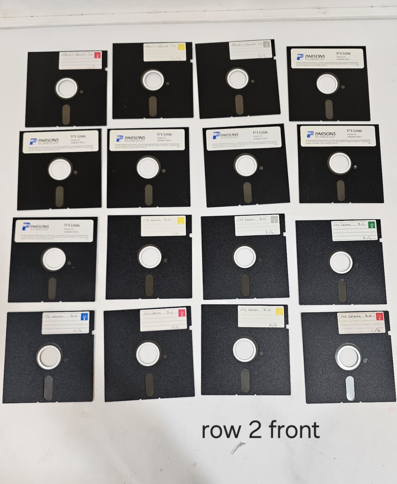 Parsons Technology Vintage Tax Software 1992 Lot of 37 5.25″ Floppy Disks