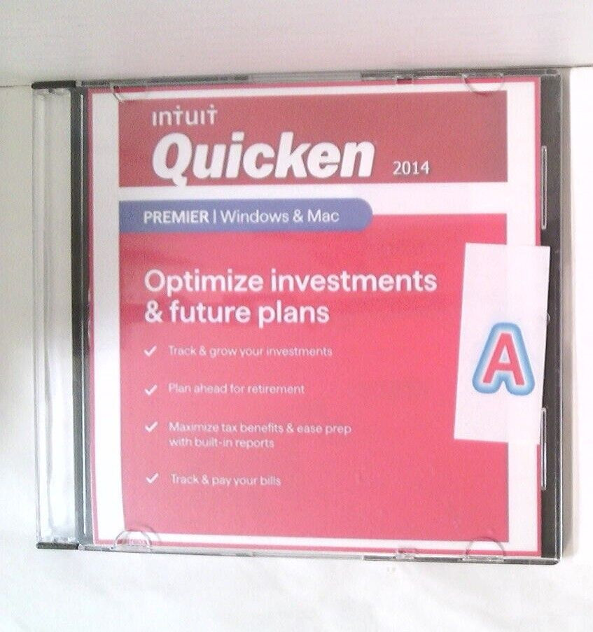 ✅ Intuit~Quicken~Premier and/or Deluxe~2014-2011~Your Choice