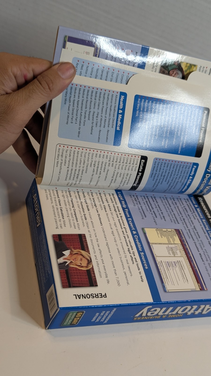 MyAttorney Home & Business Software 1000+ Contracts & Legal Forms PC CD-ROM