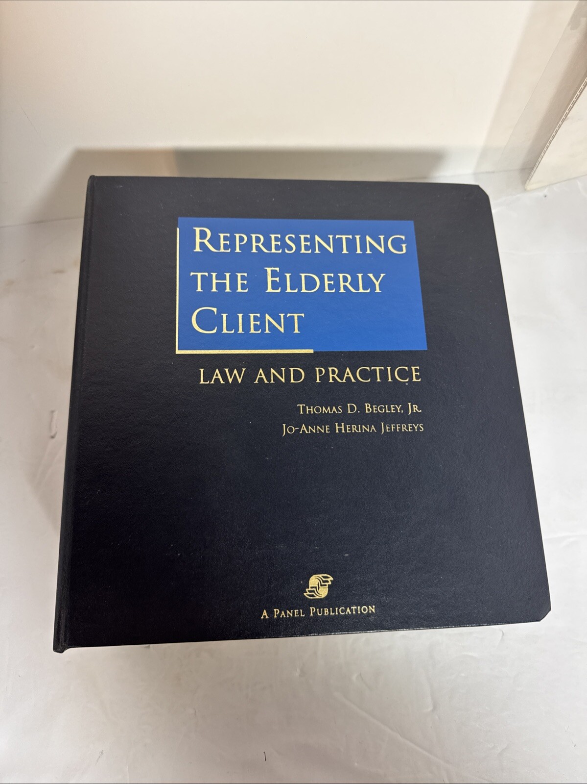 Representing The Elderly Client 2001 Binder W/diskette.