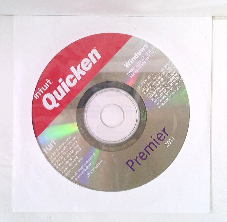 ✅ Intuit~Quicken~Premier and/or Deluxe~2014-2011~Your Choice