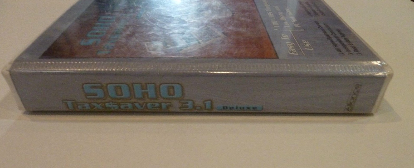 SOHO Taxsaver 3.1 Deluxe 2003 IRS Compliant Tax Diary & PC Softare Daily Expense