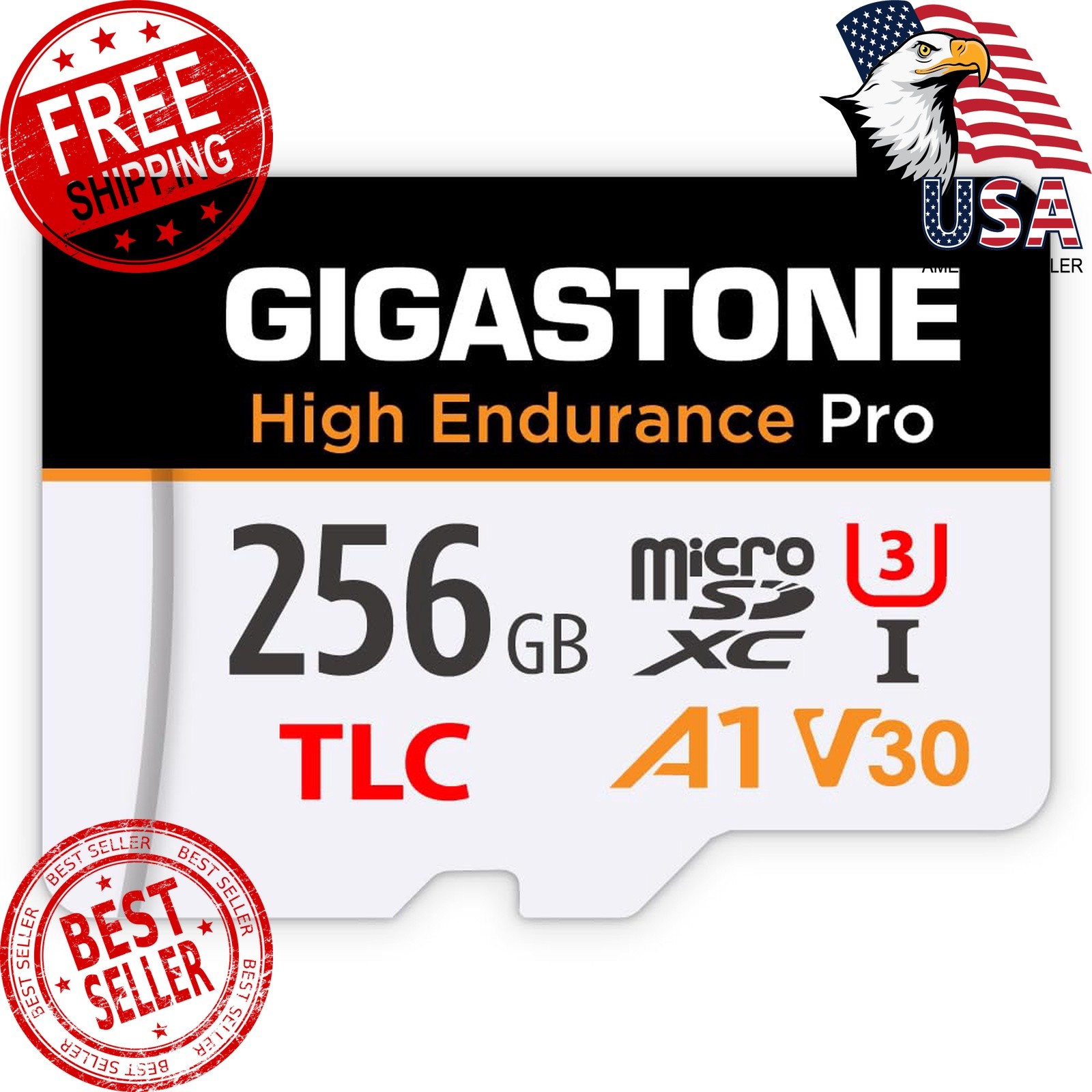Gigastone 256GB Micro SD Card High Endurance